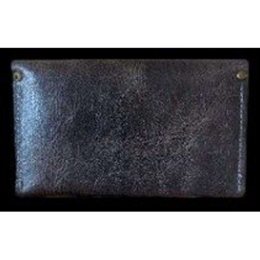 Women's Brown Marbled Leather Snap Clasp Wallet - 4 Interior Pouches, Nice Cond. - Picture 2 of 4